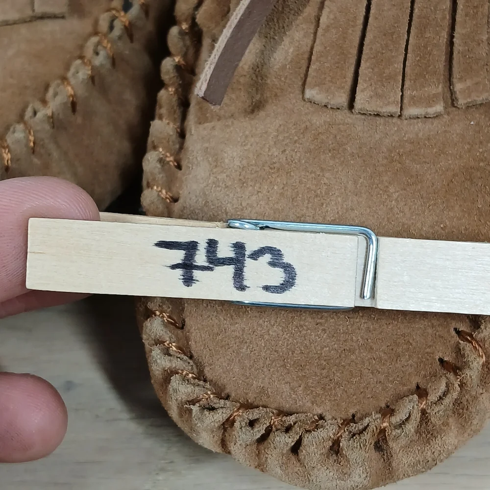 Lamo Kids Brown Suede Fringe Moccasin Boots